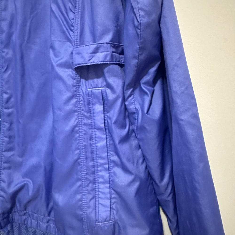adidas Women's Royal Blue Utility Jacket - Picture 3 of 16